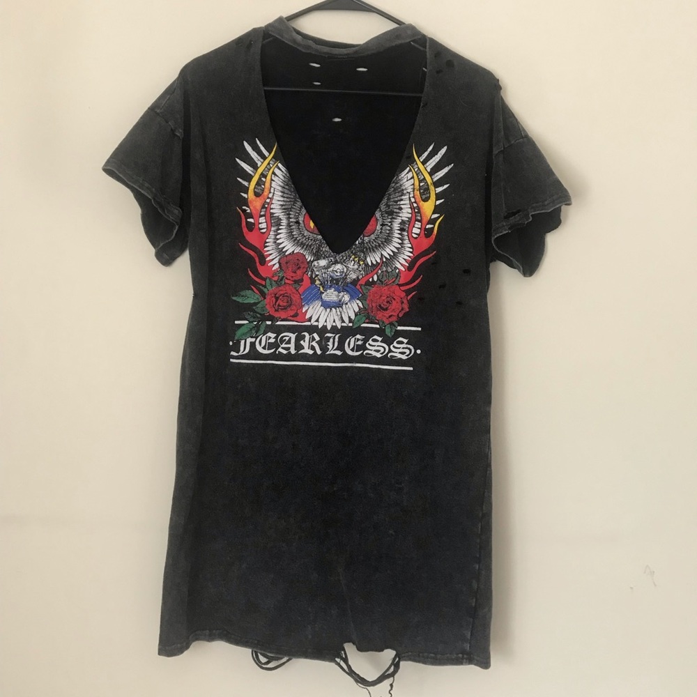 Tee shirt dress from princess poly